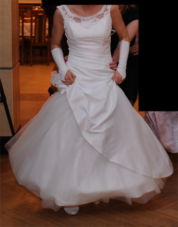 Biała suknia Ślubna r.38 (używana) 3