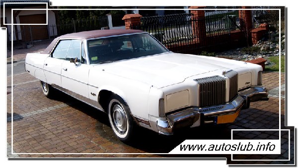Auto do ślubu - Chrysler New Yorker Brougham 1977